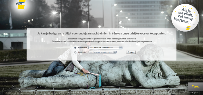 Tim Smits website De Lijn